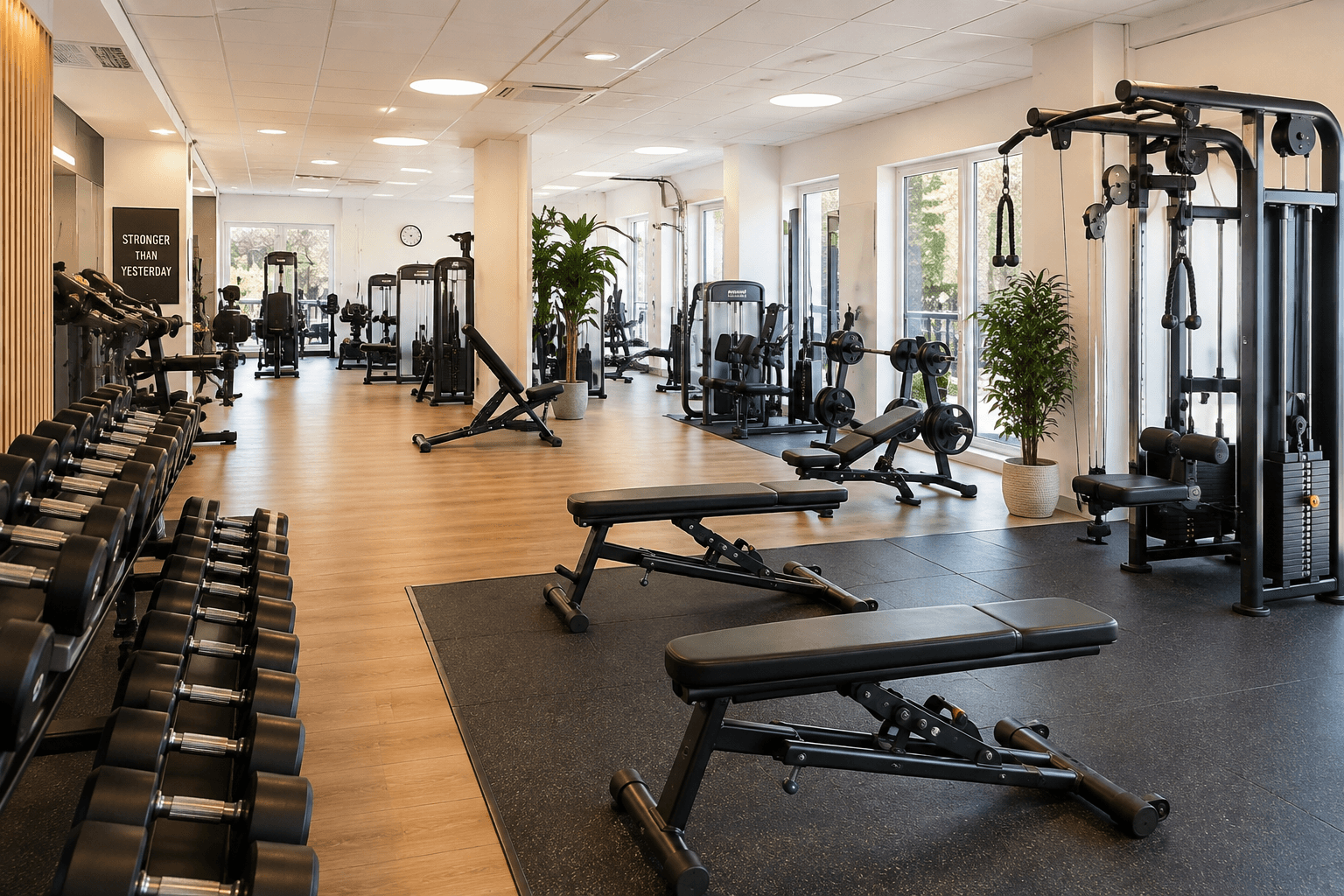 Fitnesscenter und FItnessgeräte