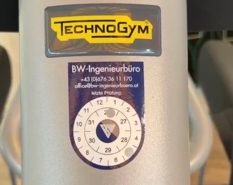 Technische Überprüfung Fitnessgeräte